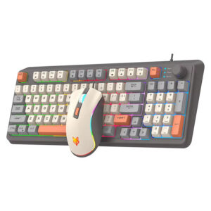 Wired E-sports Game Luminous Keyboard and Mouse Set Computer Office and Home Use