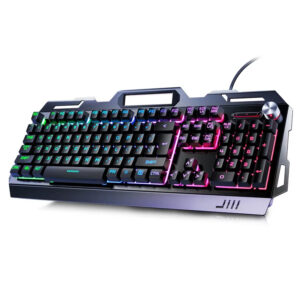 2025 New Arrivals Mechanical RGB Keyboard Mouse Headphone Combo Wired Desktop 104 Key Gaming Keyboard for Pc Computer case